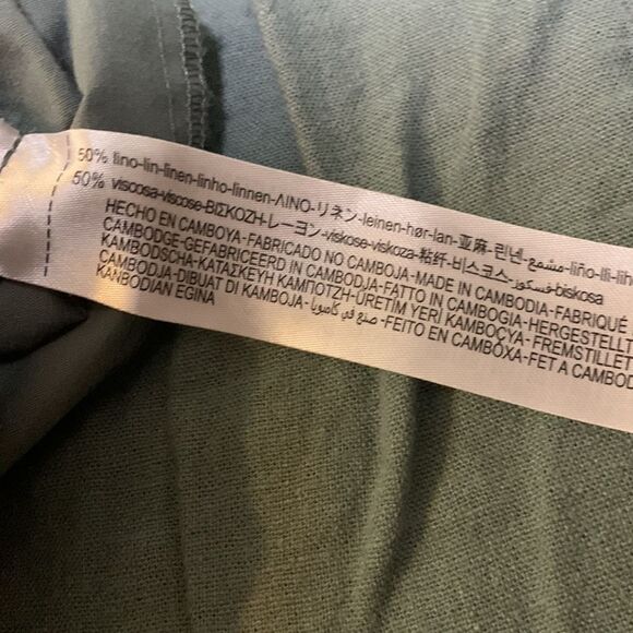 Zara Linen Blend Pants - Picture 5 of 5